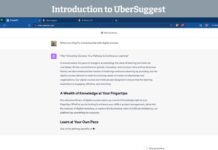 Introduction to UberSuggest