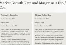 7: Business Idea Refinement Growth Rate