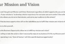 9: Your Mission and Vision mission and vision