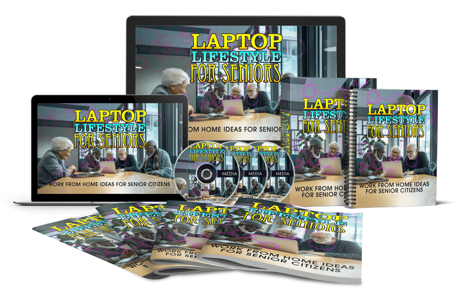 Laptop Lifestyle For Seniors. A Great Product to Promote.