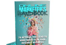 Online Marketer’s Handbook MRR eBook Marketers Handbook