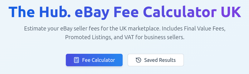 eBay Fees Calculator eBay UK Fees Calculator