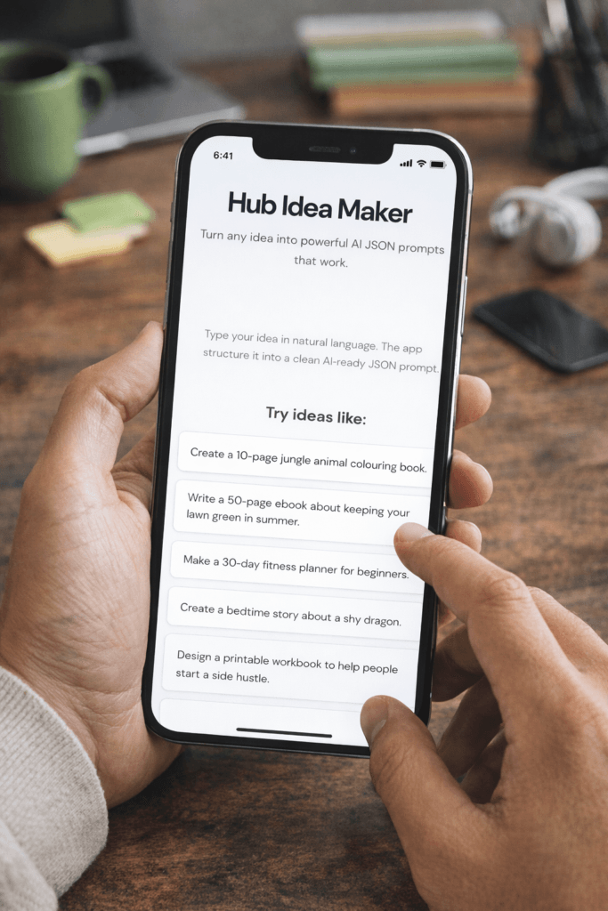 Hub Idea Maker