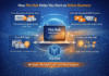 Starting an Online Business: Why I Built The Hub Infographic showing how The Hub helps users start an online business with free resources, Hub Club training, and web apps.
