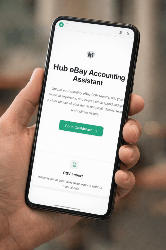 Hub eBay Accounting Assistant