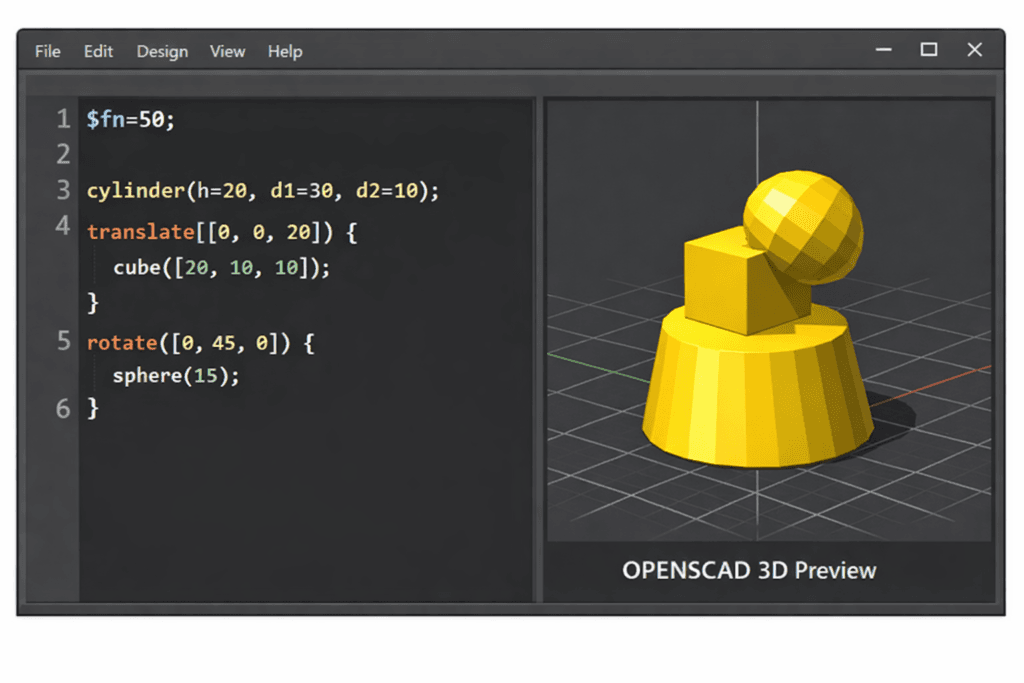 Idea Maker OpenSCAD