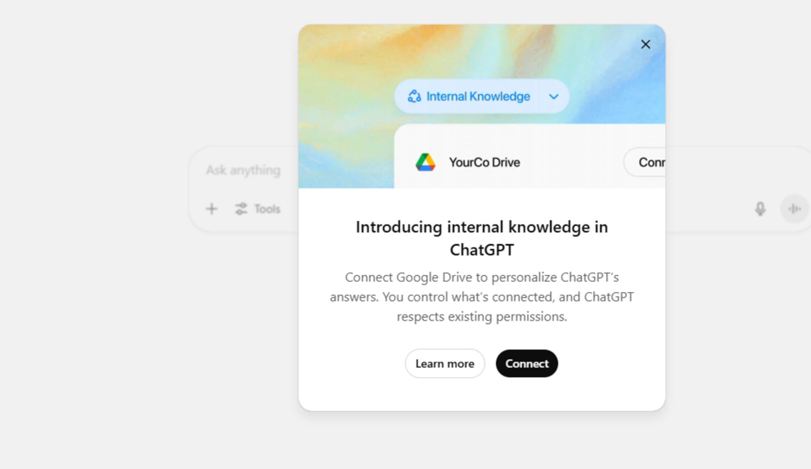 1. Sync Google Drive to Chat GPT